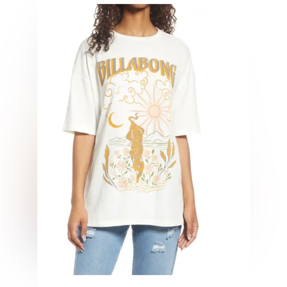 Billabong oversized tee shirt
